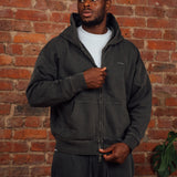 Washed Coal RMDY. Zip Hoodie