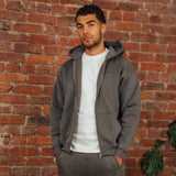 Steel Grey RMDY. Zip Hoodie