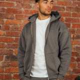 Steel Grey RMDY. Zip Hoodie