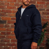 Navy RMDY. Zip Hoodie