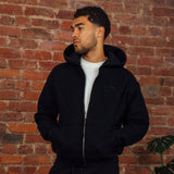 Black RMDY. Zip Hoodie