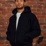 Black RMDY. Zip Hoodie