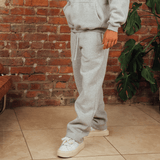 Grey RMDY. Straight Leg Joggers