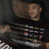 RMDY. Sports Black Graphic Tee