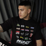RMDY. Sports Black Graphic Tee