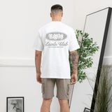 Saints Club White Graphic Tee
