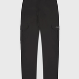 <transcy>Schwarze, taillierte V3 Cargohose</transcy>