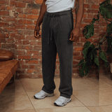 Washed Coal RMDY. Straight Leg Joggers