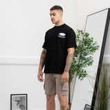 Saints Club Black Graphic Tee