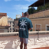 Sun Smash RMDY. Graphic Tee Forest Green