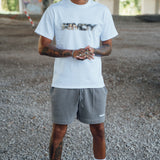 Camo White Blurred RMDY. Graphic Tee