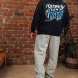 Washed Coal Roll The Dice Hoodie