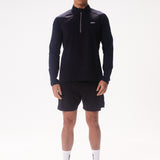 Movement 1/4 Zip - Black