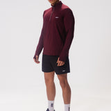 Movement 1/4 Zip - Burgundy