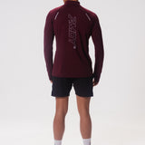 Movement 1/4 Zip - Burgundy