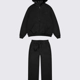 Black RMDY. Zip Hoodie & Jogger Tracksuit Set