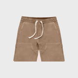 Brown Carpenter Denim Shorts