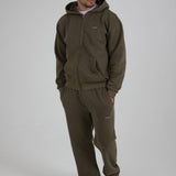 <transcy>Graue, zulaufende Jogginghose</transcy>