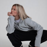 Soft Grey 1/4 Zip Fleece Jacket