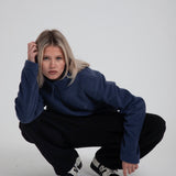 Deep Petrol 1/4 Zip Fleece Jacket